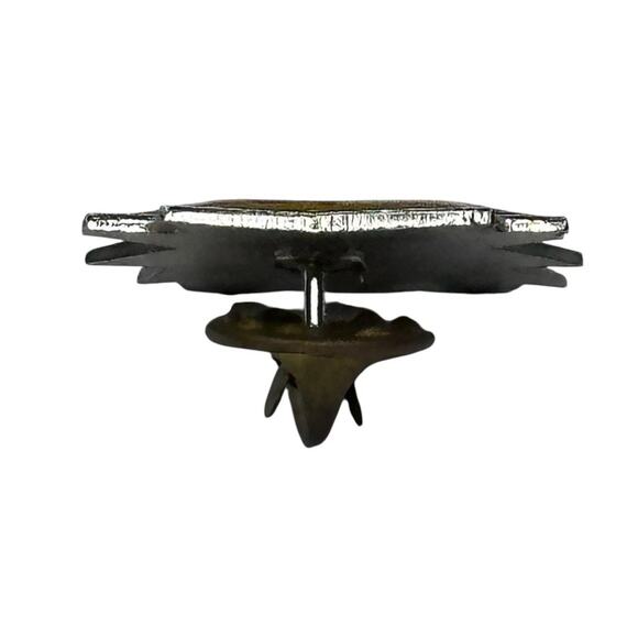 US ARMY Gold Yellow CCC Skull Enamel Pin Vintage - Picture 5 of 10